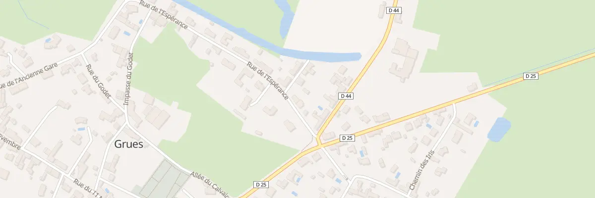 Plan du 4 Rue de l’espérance à Grues
