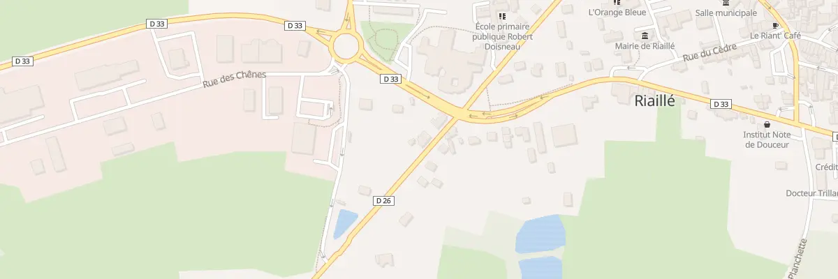 Plan du 386 Rue des Rochettes à Riaillé