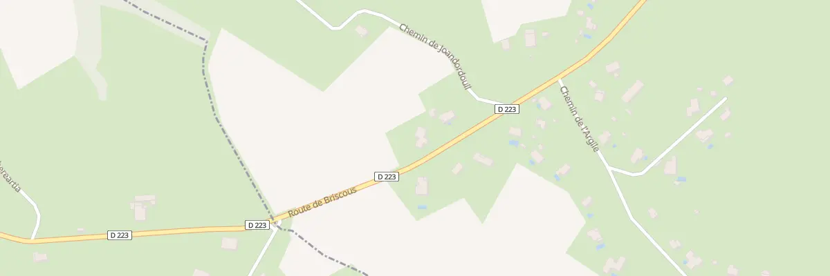 Plan du 1744 Rte de Briscous à Urt