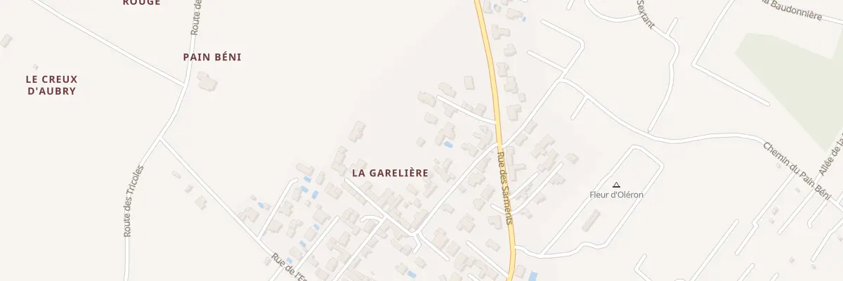 Plan du 2 Rue du Four A la Gareliere à Saint-Pierre-d’Oléron