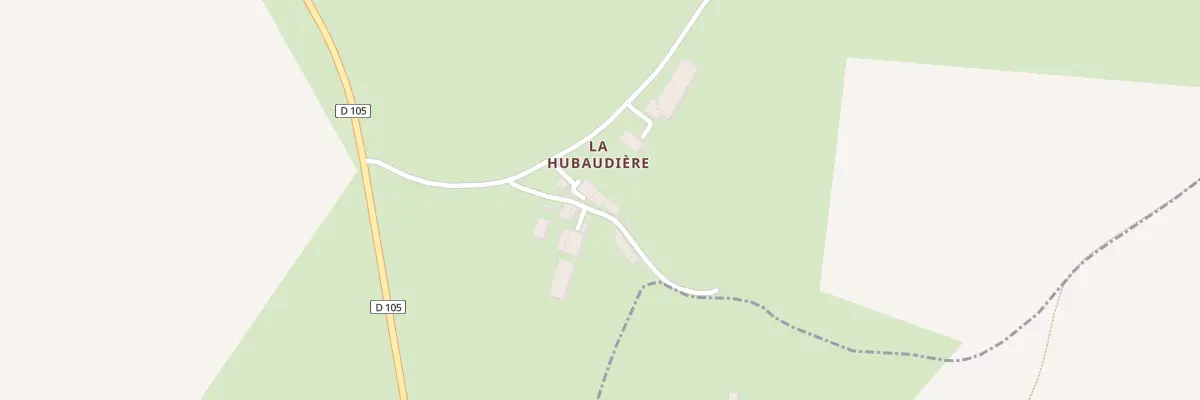 Plan du 2 La Hubaudière à Livré-sur-Changeon