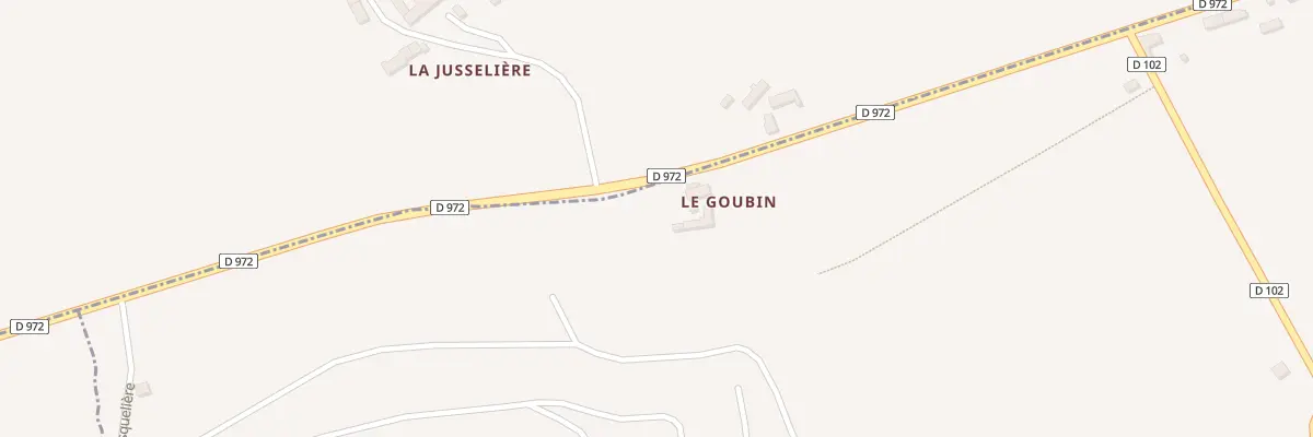 Plan du 1 Le Gourbin à Cametours