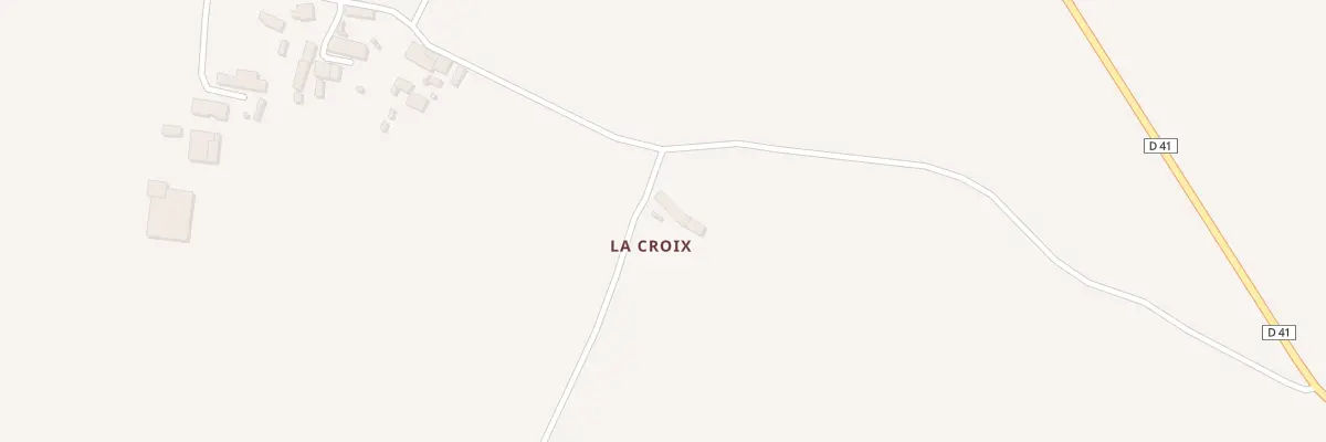 Plan du 5048 La Croix à Forges-la-Forêt