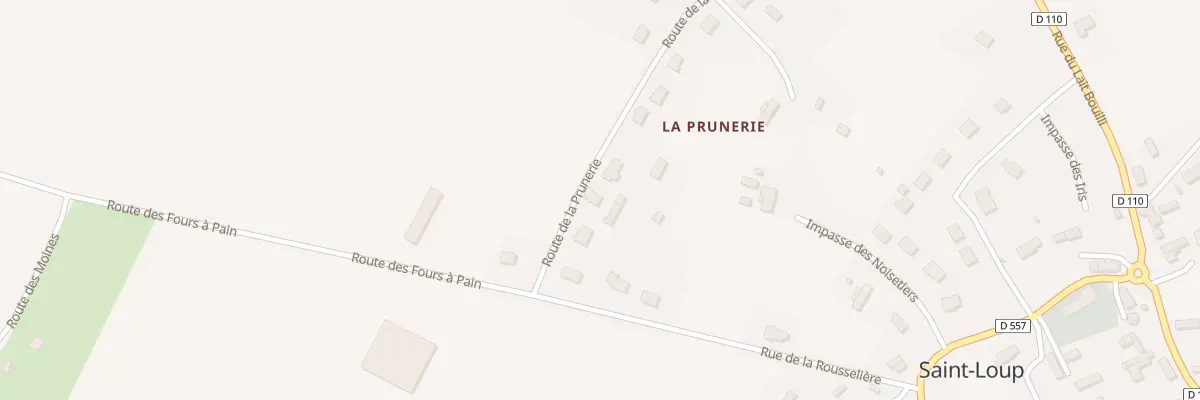 Plan du 21B La Prunerie à Saint-Loup