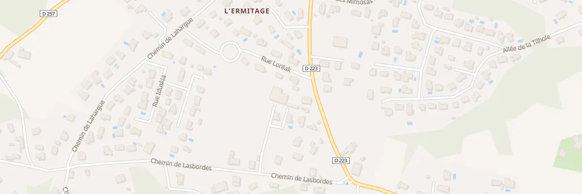 Plan du 366 Rte de Briscous à Urt