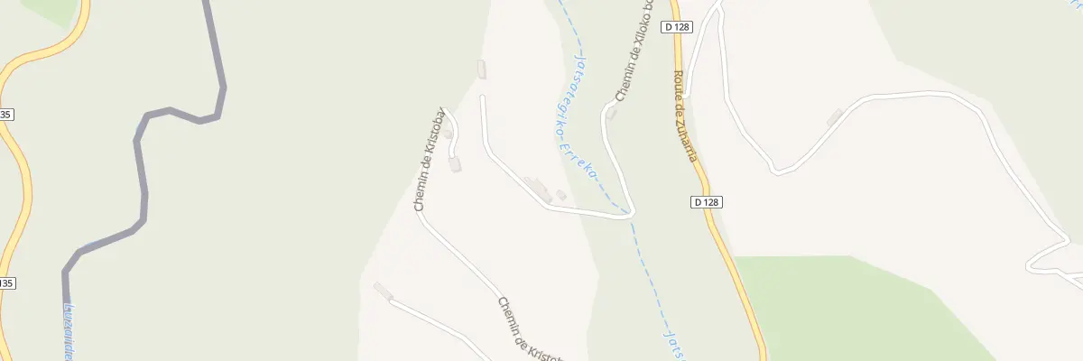 Plan du 7300 Village d’Ondarolle à Arnéguy