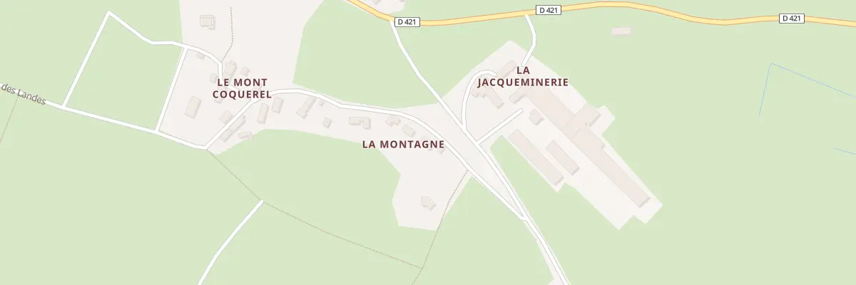 Plan du 15 Rue du Mont Coquerel à Quinéville