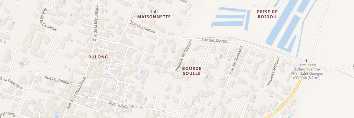 Plan du 5 Imp de l’Obione à Saint-Pierre-d’Oléron