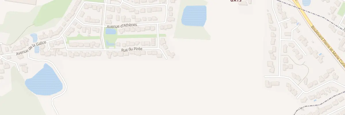 Plan du 22 Rue du Pirée à Gorges