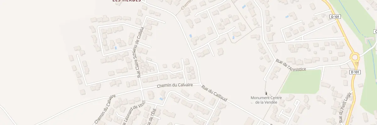 Plan du 18 Rue du Lt Jacques Achalle à La Chaize-le-Vicomte