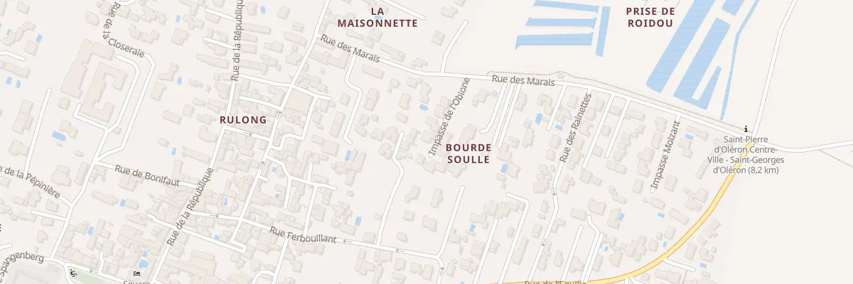 Plan du 7 Imp de l’Obione à Saint-Pierre-d’Oléron