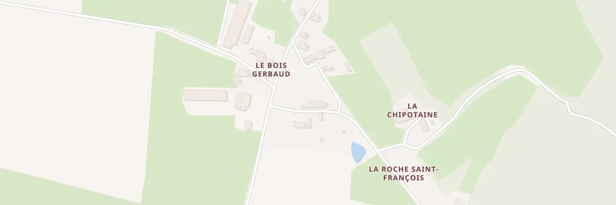 Plan du 5626 Le Bois Gerbaud à Soudan