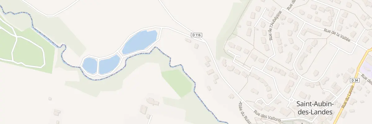 Plan du 5170 Le Bourg à Saint-Aubin-des-Landes