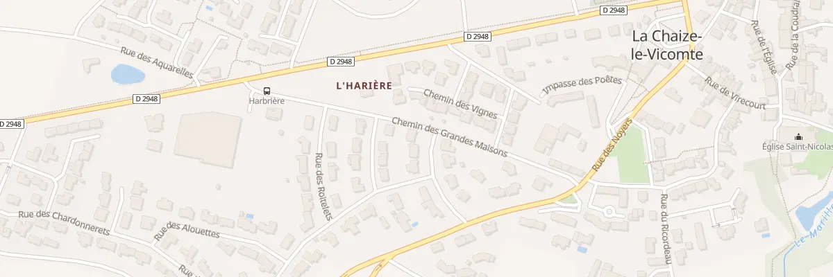 Plan du 2 Rue des bergeronnettes à La Chaize-le-Vicomte