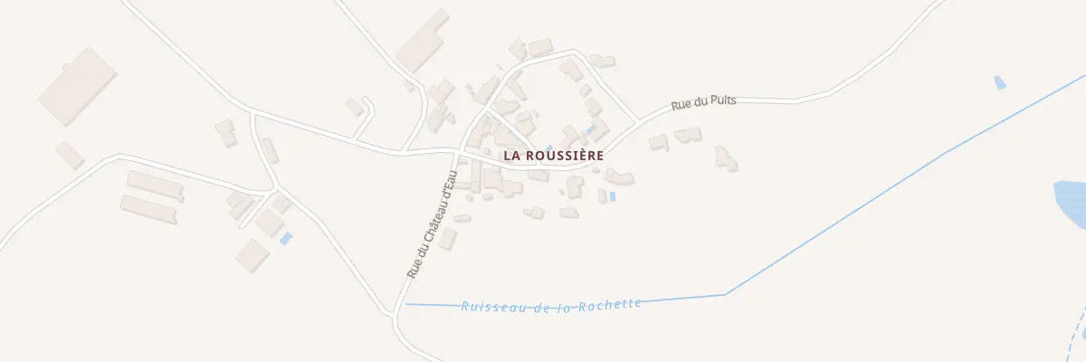 Plan du 17 Rue du puits à Château-Guibert