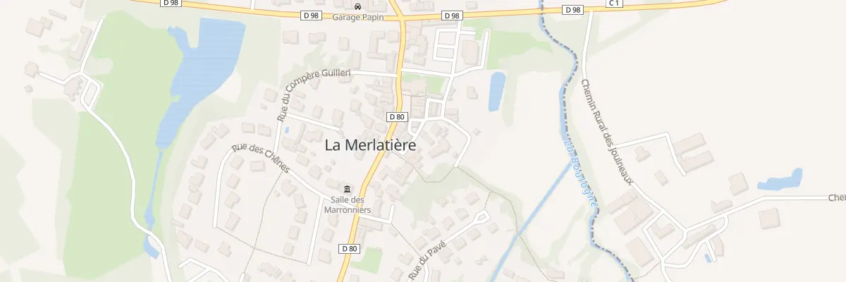 Plan du 6 Rue du fournil à La Merlatière