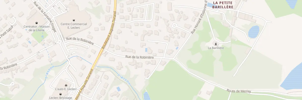 Plan du 39 Rue de la robiniere à Montaigu-Vendée
