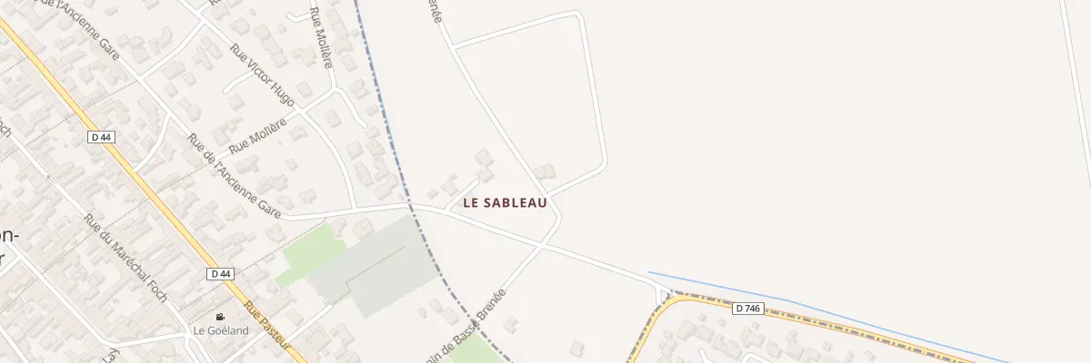 Plan du 6075 Rte de Basse Brenee à Saint-Michel-en-l’Herm