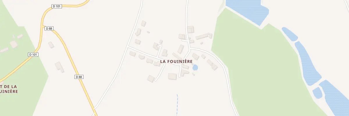 Plan du 5 La Fouinière à La Chaize-le-Vicomte