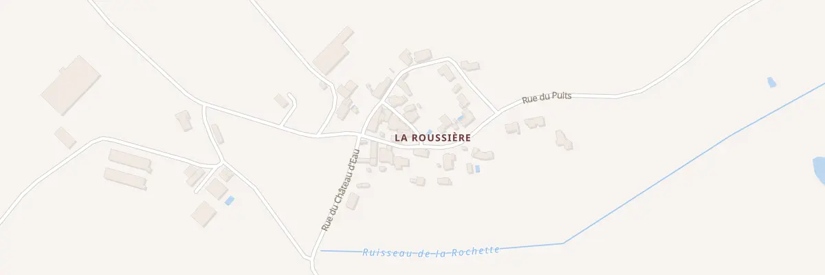 Plan du 14 Rue du puits à Château-Guibert