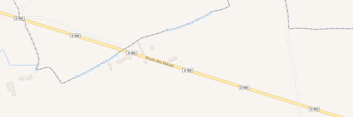 Plan du 3 Les Marais à Feugères