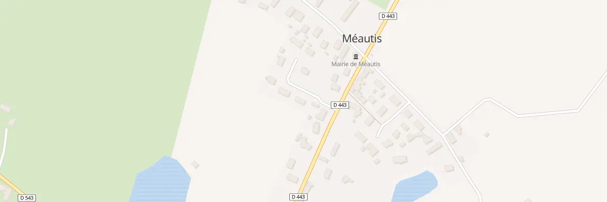 Plan du 2 Lot Les Ormes à Méautis