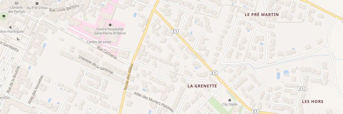 Plan du 12A Rte d’Arceau à Saint-Pierre-d’Oléron