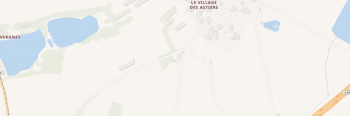 Plan du 1 Les Astiers à La Chaize-le-Vicomte
