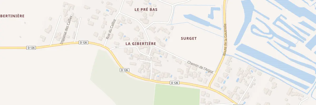 Plan du 138 Rue du Centre A la Gibertiere à Saint-Georges-d’Oléron