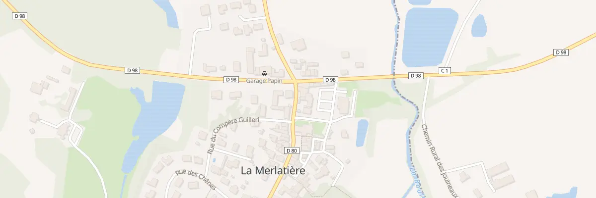 Plan du 5037 Rue des essarts à La Merlatière