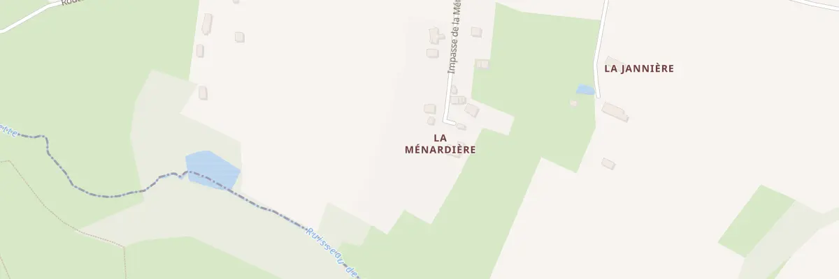 Plan du 5116 La Menardiere à La Godefroy