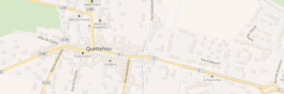 Plan du 5 Rue du Stade à Quettehou