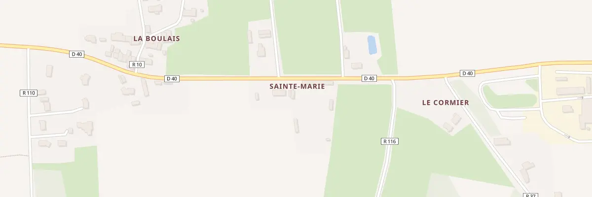 Plan du 7006 Sainte Marie à Erbray