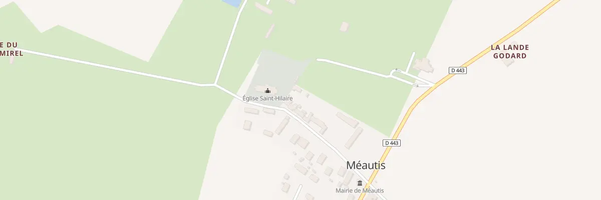 Plan du 12 Pl du General Roosevelt à Méautis
