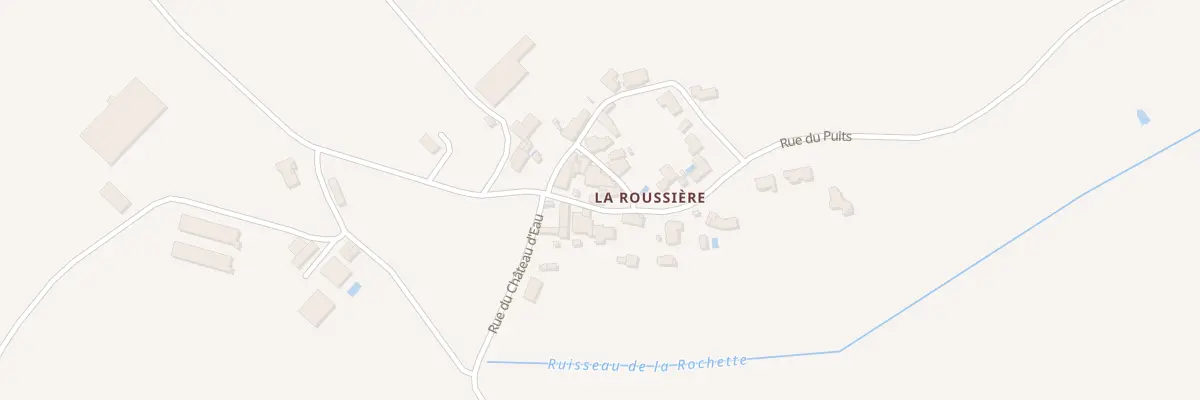 Plan du 16 Rue du puits à Château-Guibert