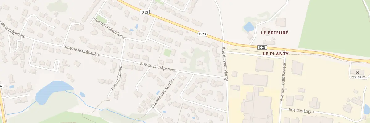 Plan du 35 Rue de la Crepeliere Montaigu à Montaigu-Vendée