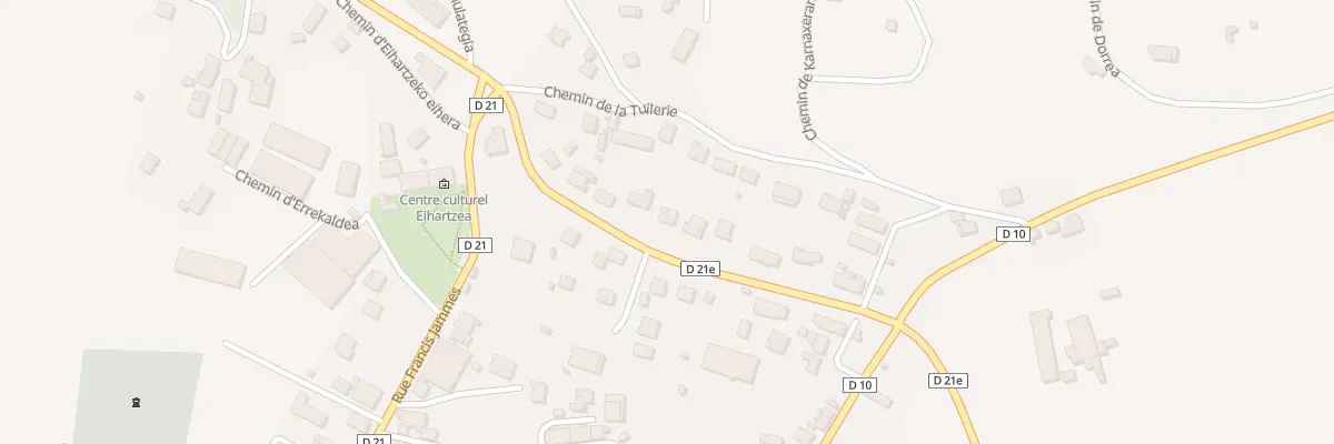 Plan du 185 Rte de l’Arberoue à Hasparren