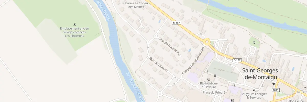 Plan du 1 Rue de l’Avenir St Georges à Montaigu-Vendée
