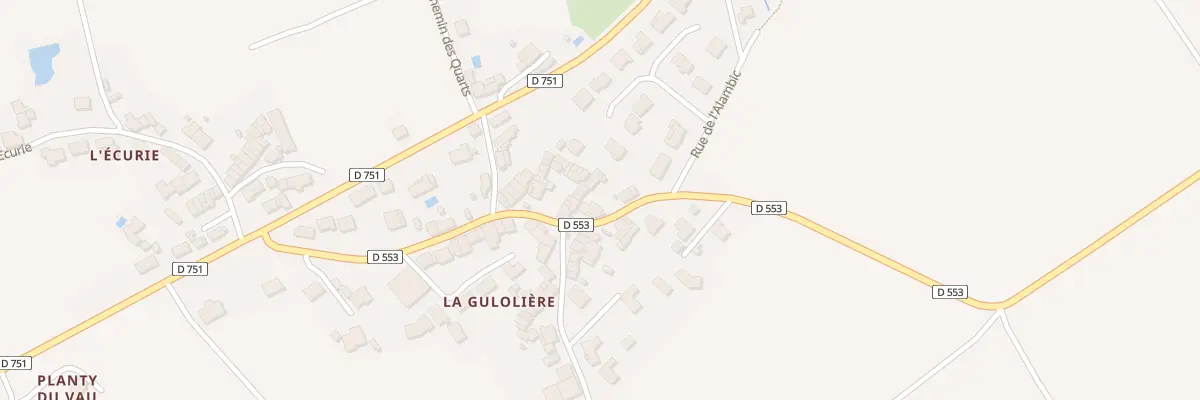 Plan du 9053 Rue des Pressoirs (La Varenne) à Orée d’Anjou