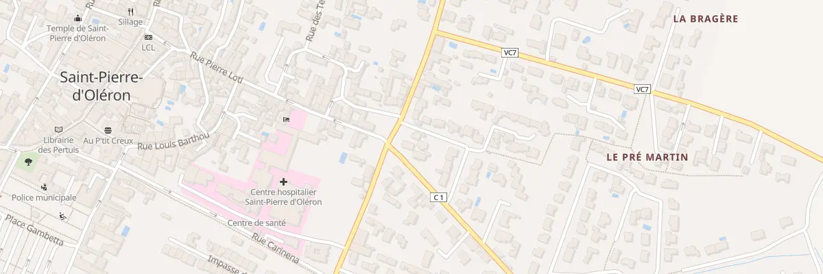 Plan du 2 Rue Pre Martin à Saint-Pierre-d’Oléron