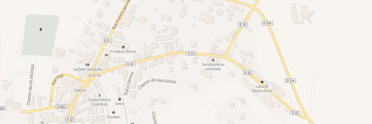 Plan du 32 Rue de Navarre à Hasparren