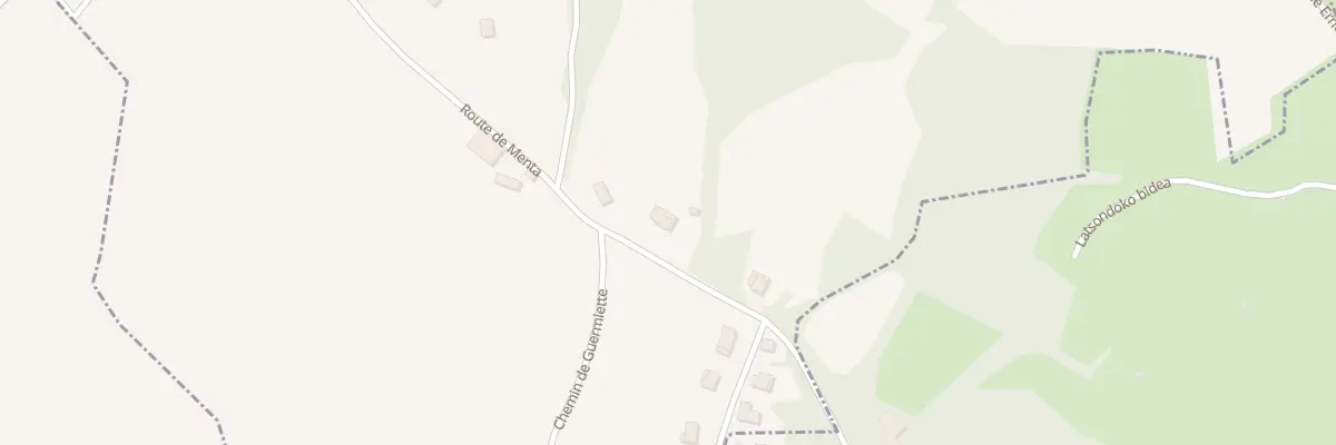 Plan du 963 Rte de Menta à Irouléguy