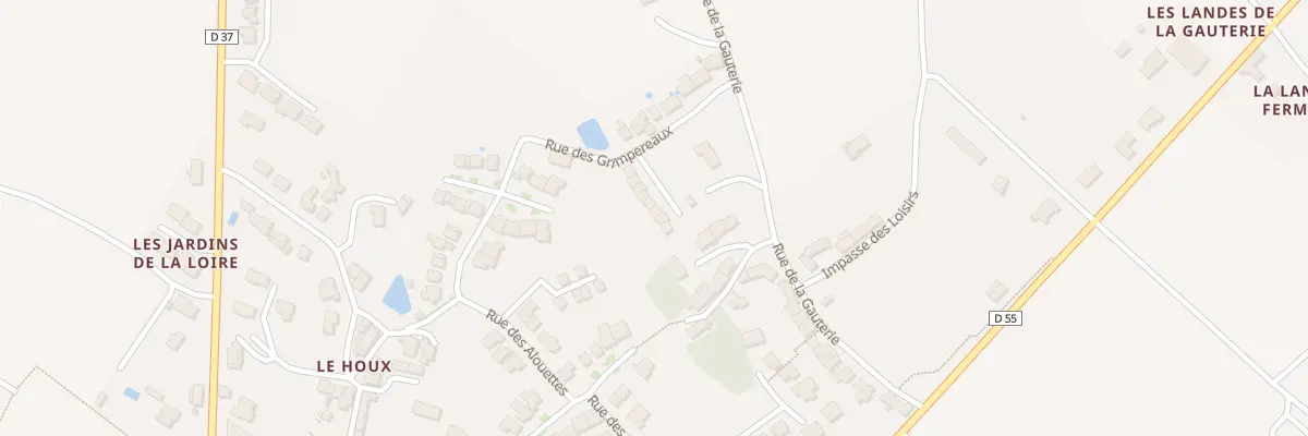 Plan du 12 Rue des Mésanges au Landreau