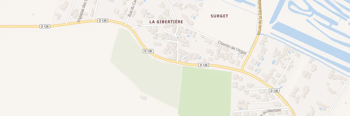 Plan du 11A Rue du Centre A la Gibertiere à Saint-Georges-d’Oléron