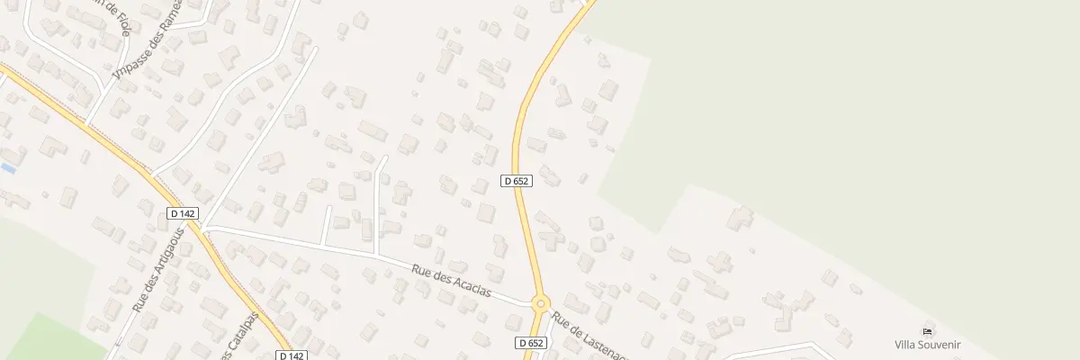 Plan du 460 Av du Marensin à Léon
