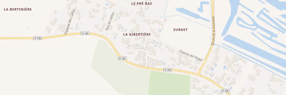 Plan du 147 Rue du Centre A la Gibertiere à Saint-Georges-d’Oléron