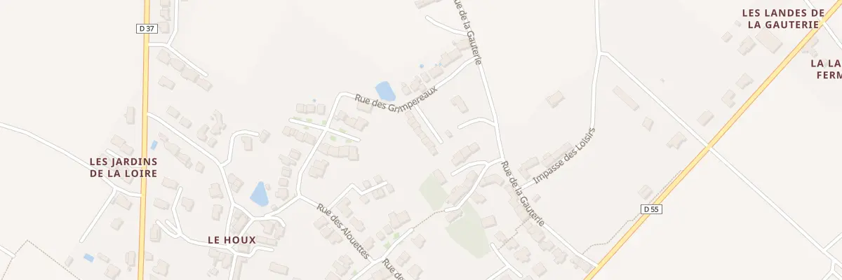 Plan du 10 Rue des Mésanges au Landreau