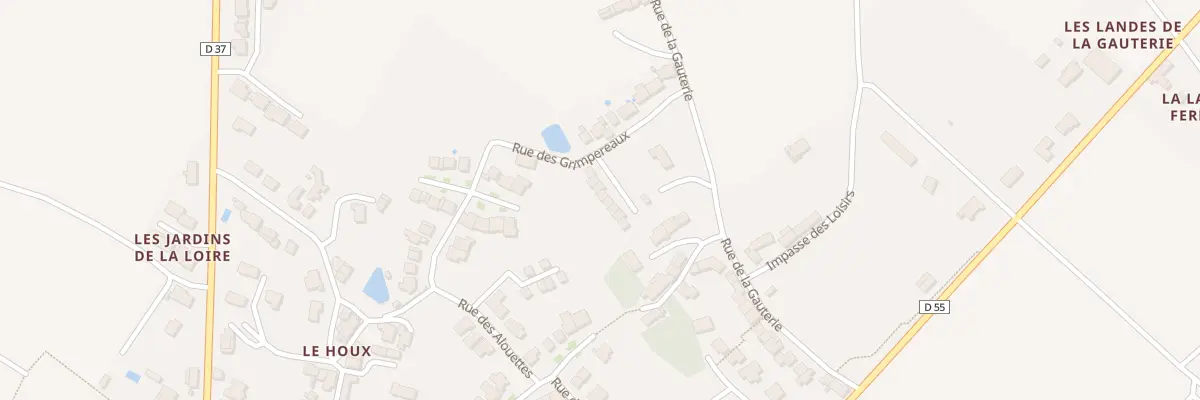 Plan du 8 Rue des Mésanges au Landreau