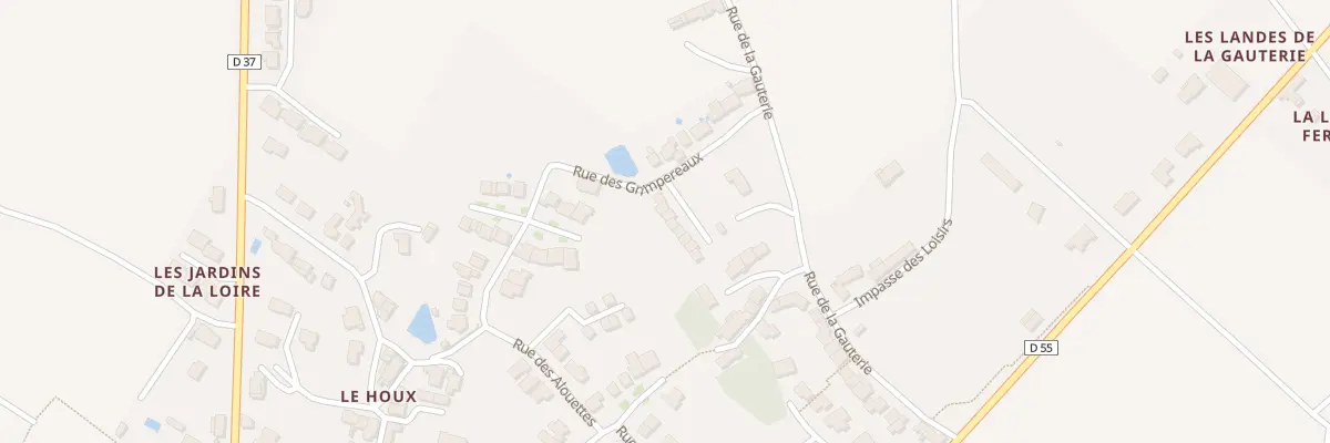 Plan du 6 Rue des Mésanges au Landreau
