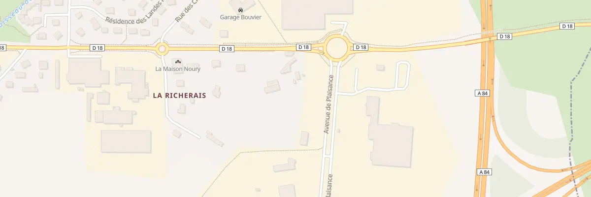 Plan du 14 Rue des Estuaires à Saint-Sauveur-des-Landes